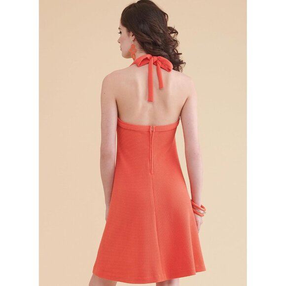 Sewing Pattern Simplicity S9794 Halter Knit Dress Misses Size 6-14 Vintage 1970s - Picture 6 of 6